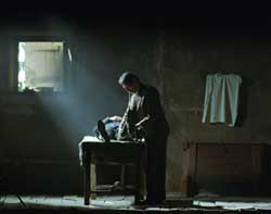 The plot of last year’s Macedonian Film “Shadows” involves the trade in human bones. Photo: Bavaria Film International.
