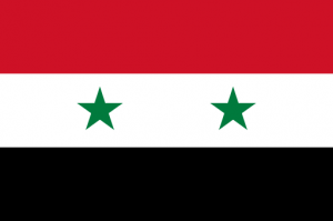 Syrian flag This file is licensed under the Creative Commons Attribution-Share Alike 3.0.  By user: Zscout370 