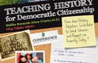 'Teaching History for Democratic Citizenship' poster.