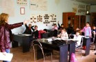 Classroom with children in Georgia.